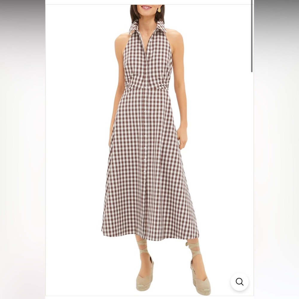 Veronica Beard Mackey Gingham Dress